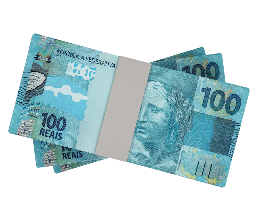 Pagamento em dinheiro e Pix pela compra de ouro